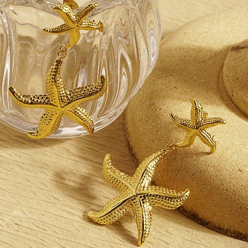 Starfish Stud Earrings