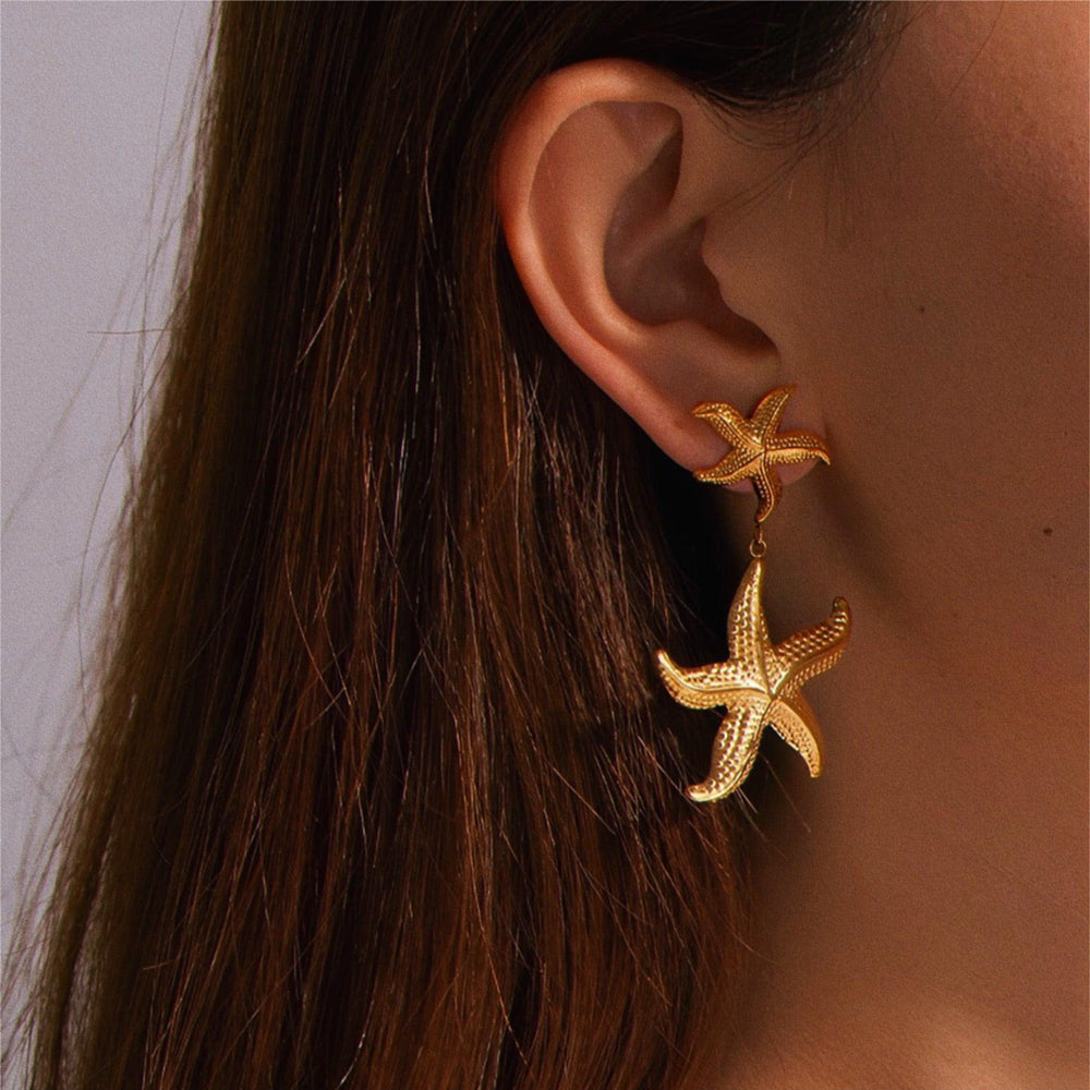 Starfish Stud Earrings