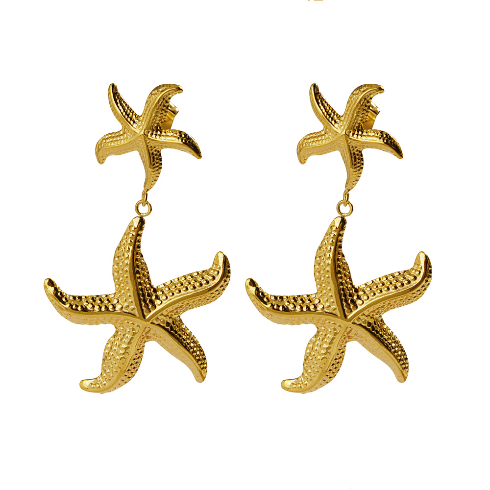 Starfish Stud Earrings