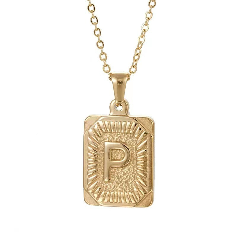 INITIAL NECKLACE