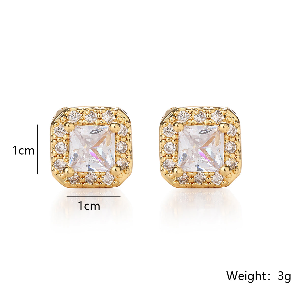 Square Stud Earring