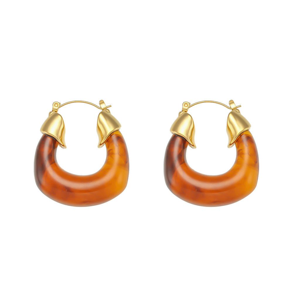 Acrylic Mini Hoops