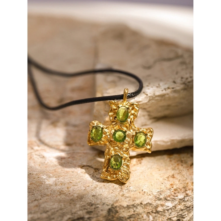 Color Cross Necklace