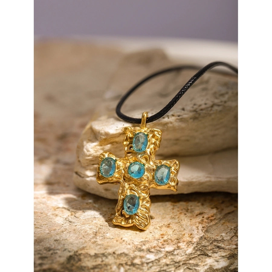 Color Cross Necklace