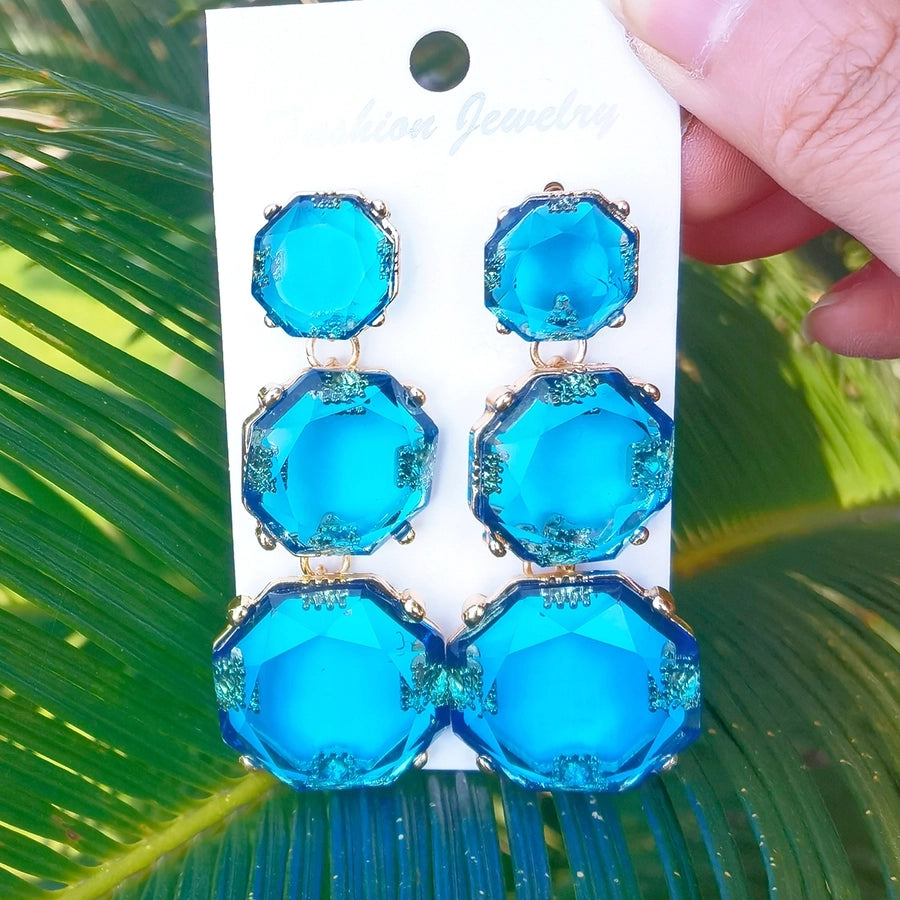 Acrylic drop Earrings