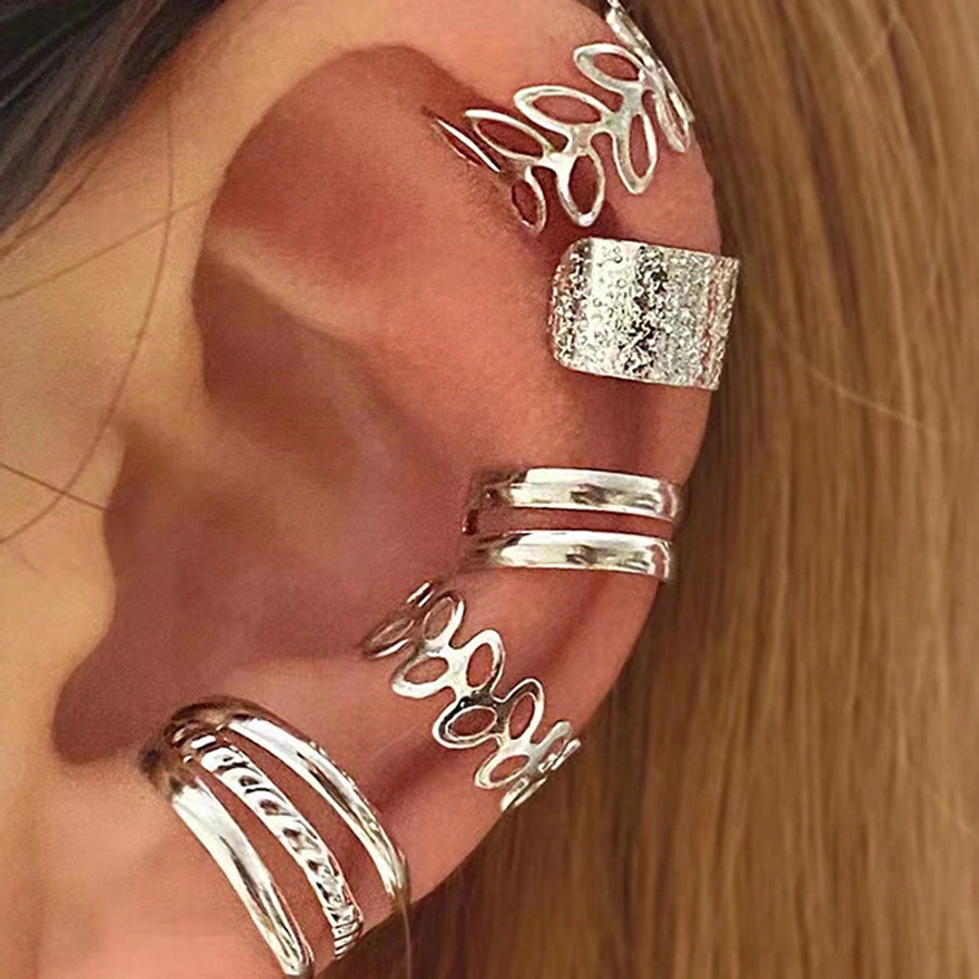 Alloy ear cuffs