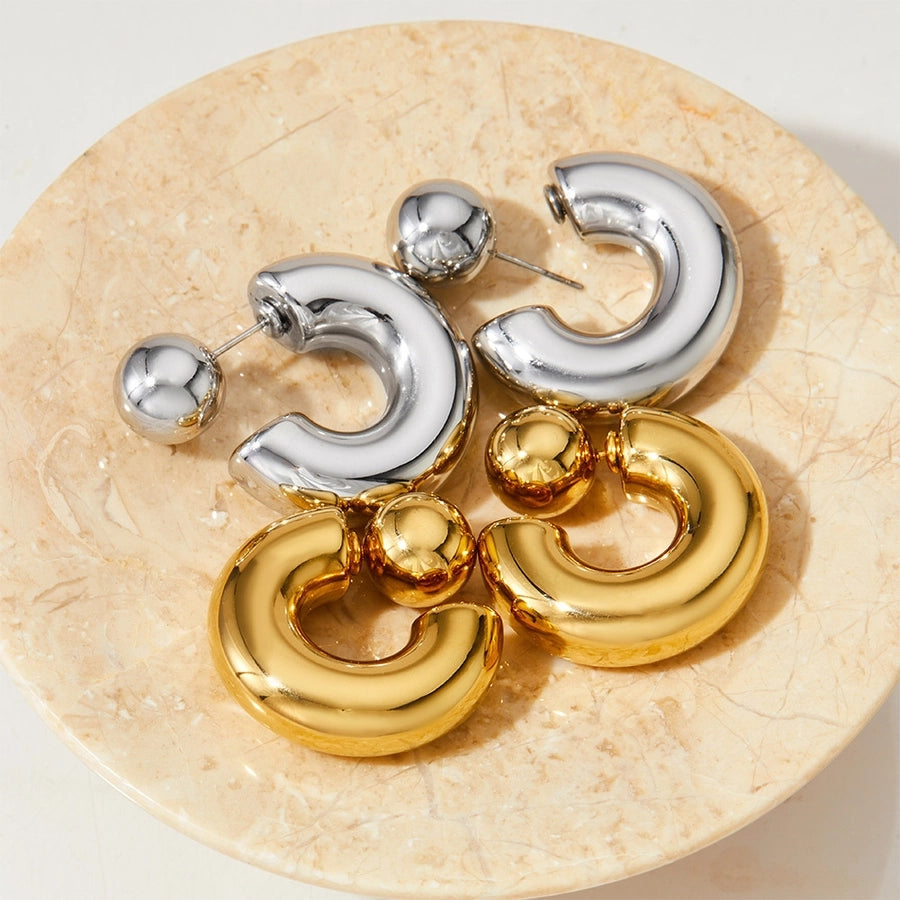 Chunky Hoop earrings