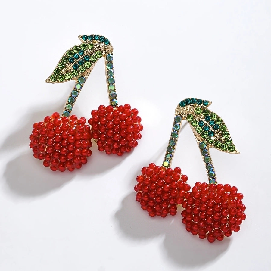 Juicy Fruit Bling Earrings