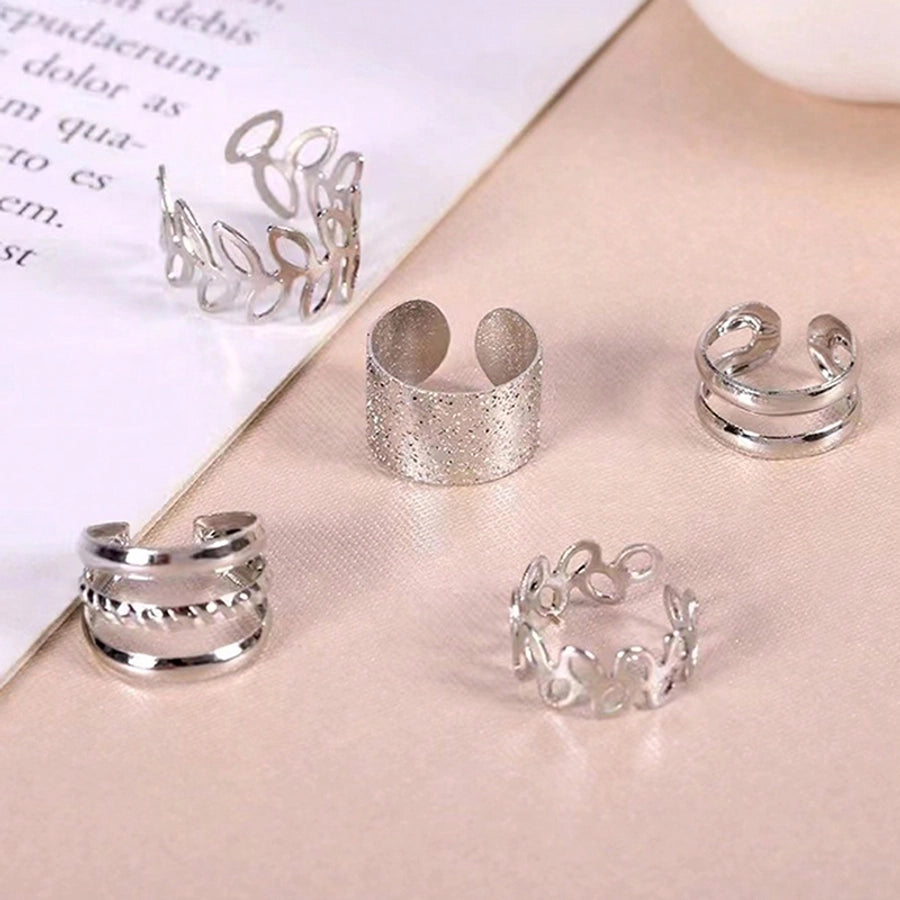 Alloy ear cuffs