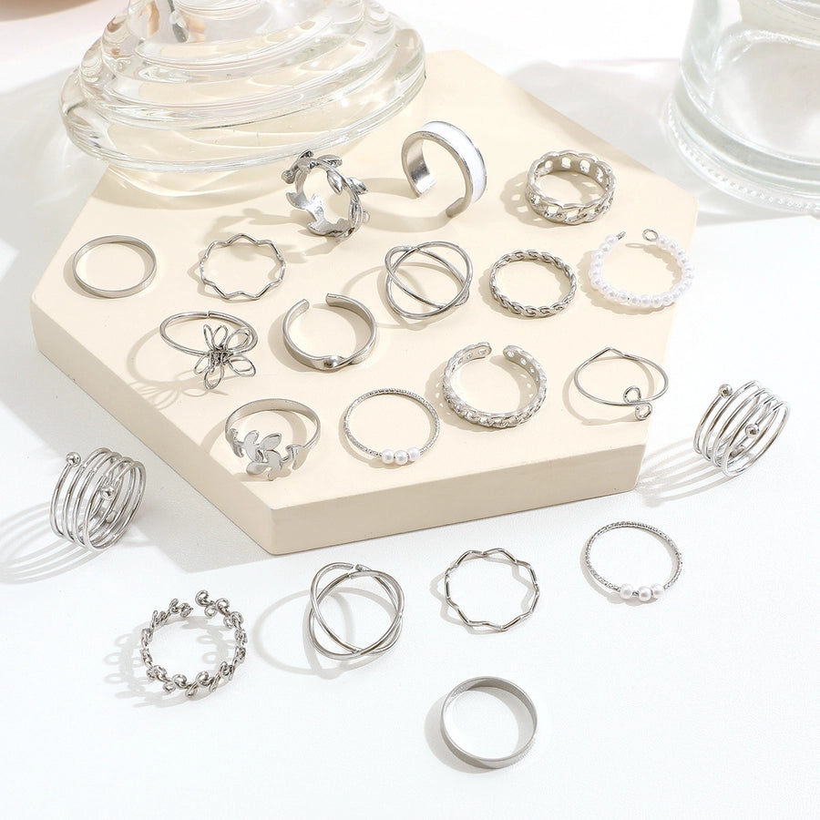 Silver Stacked Rings