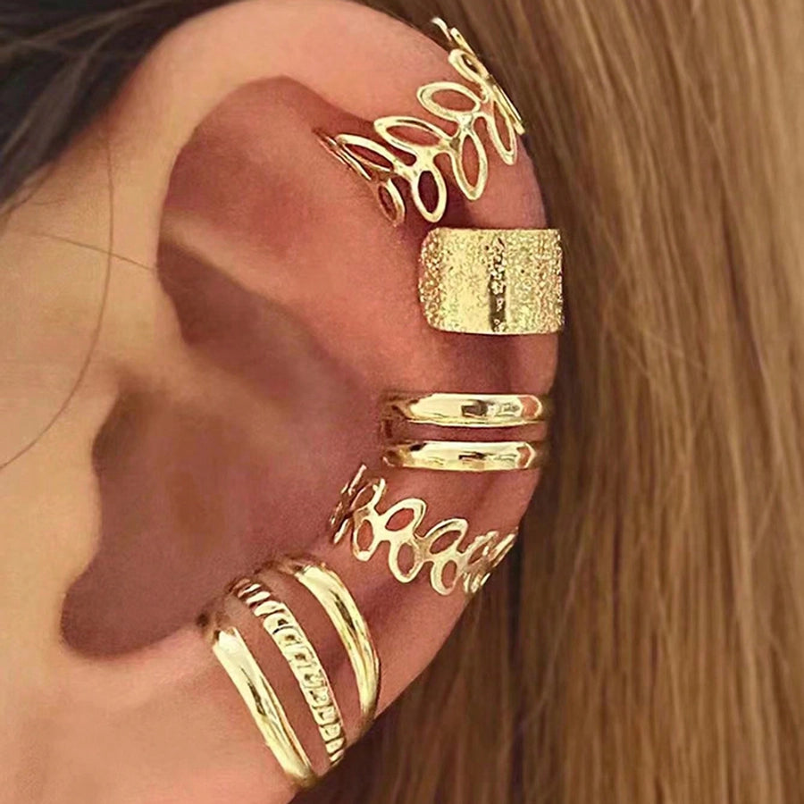 Alloy ear cuffs