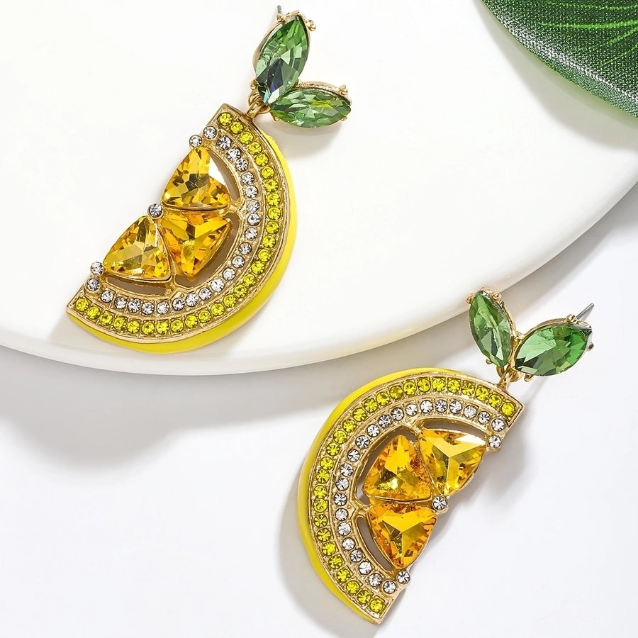 Juicy Fruit Bling Earrings