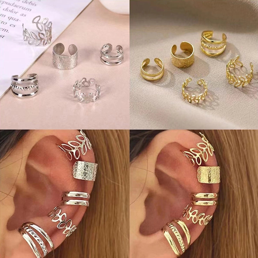 Alloy ear cuffs