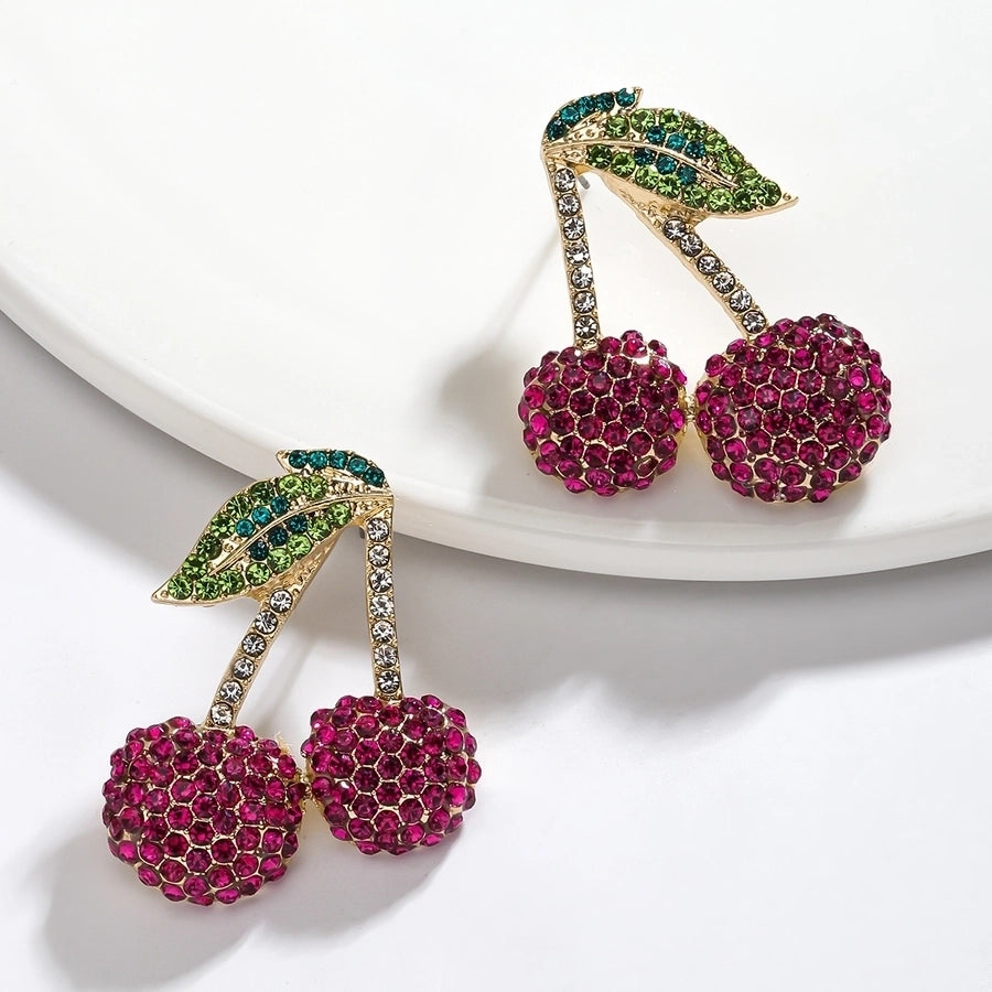 Juicy Fruit Bling Earrings