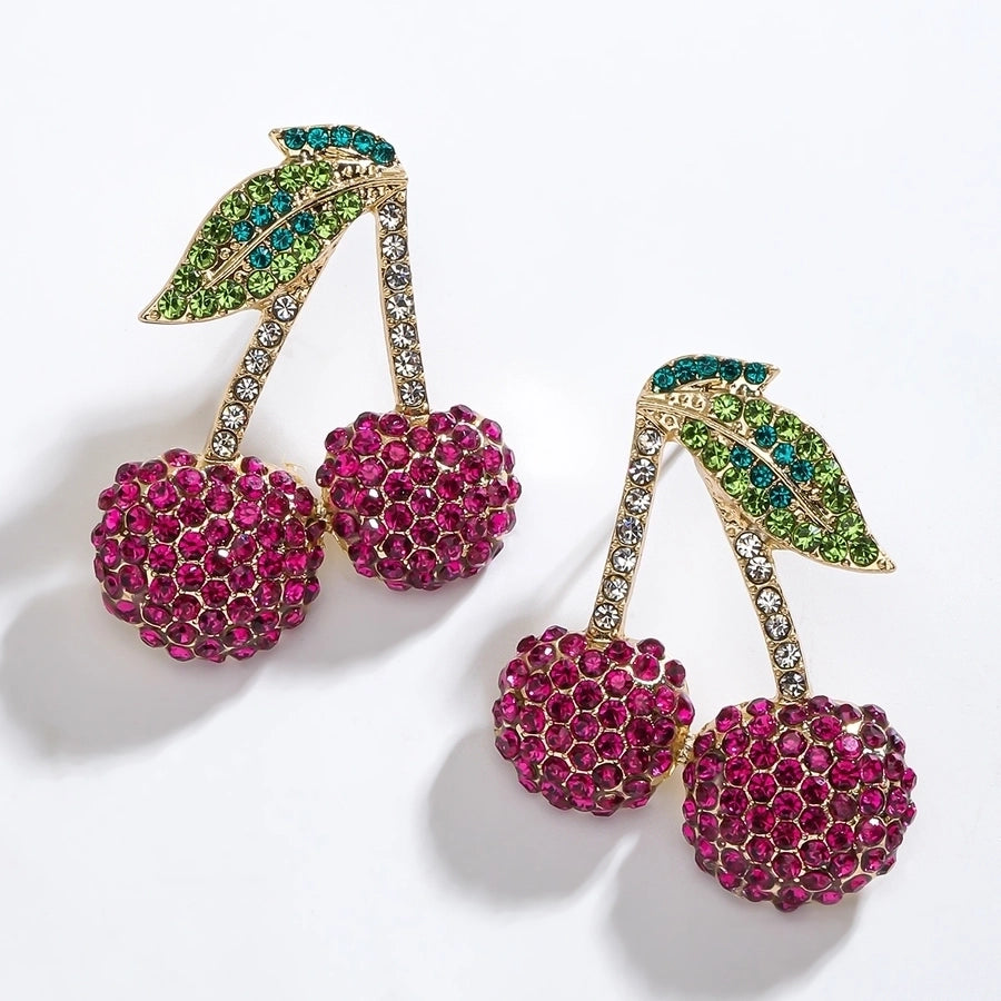 Juicy Fruit Bling Earrings