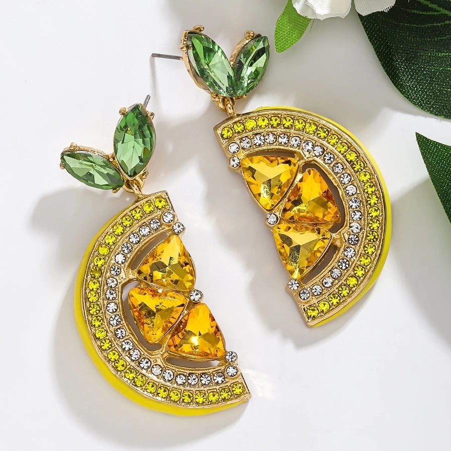 Juicy Fruit Bling Earrings