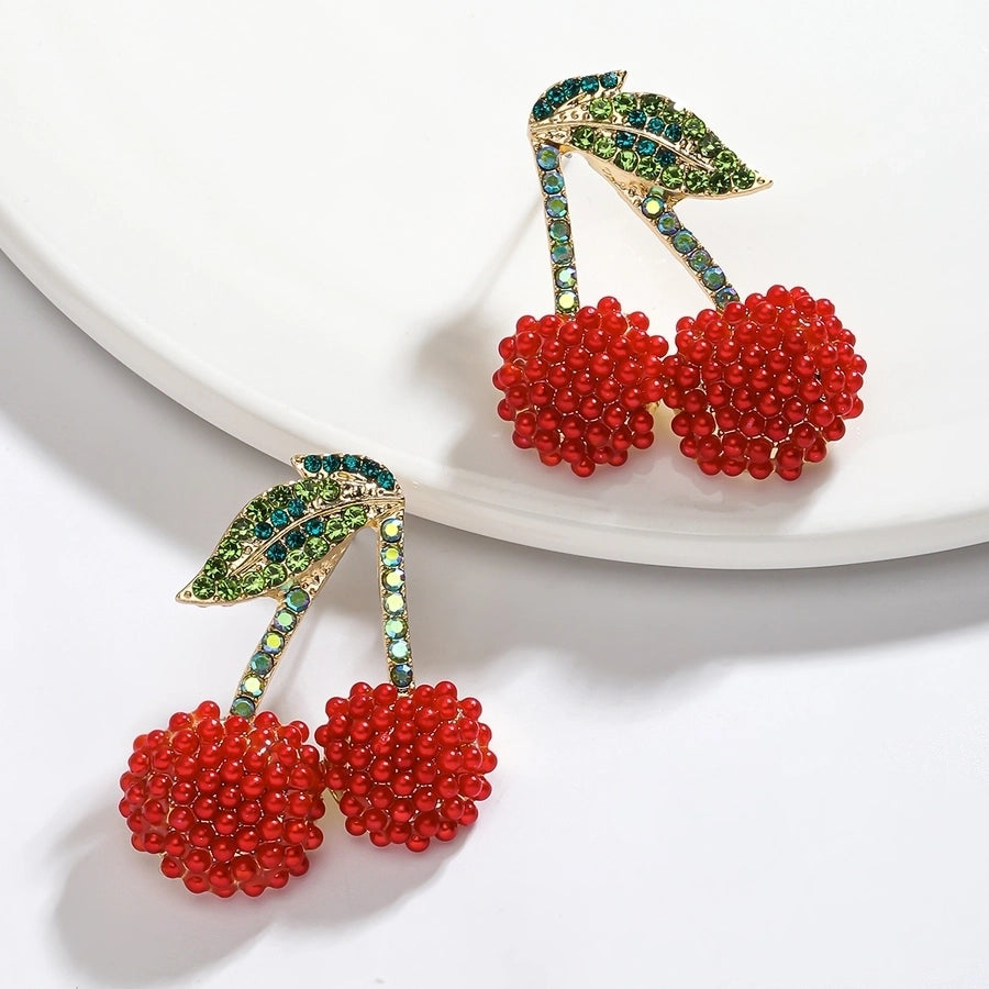 Juicy Fruit Bling Earrings