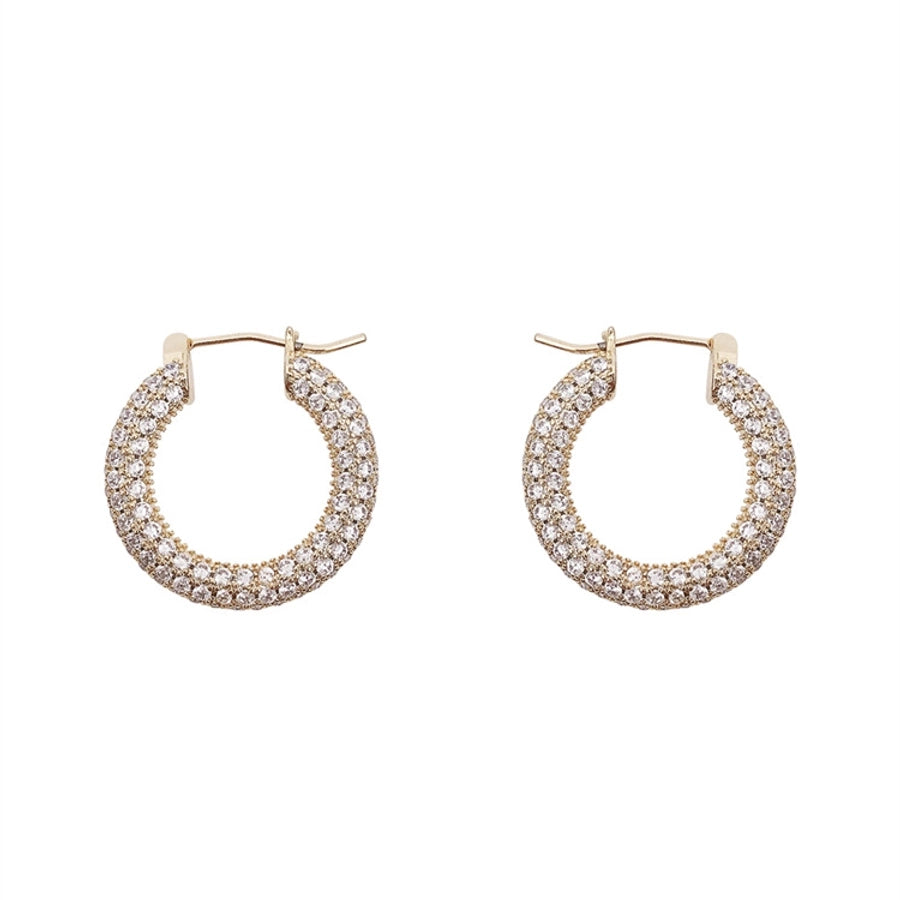 Diamante Hoop earring