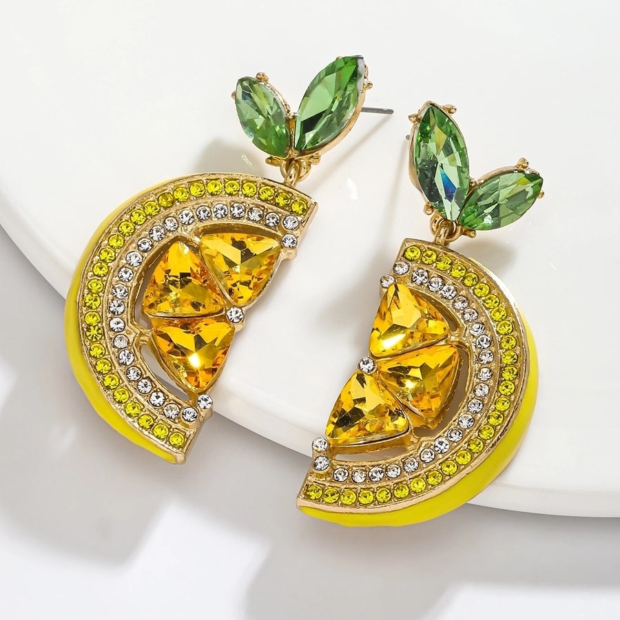 Juicy Fruit Bling Earrings