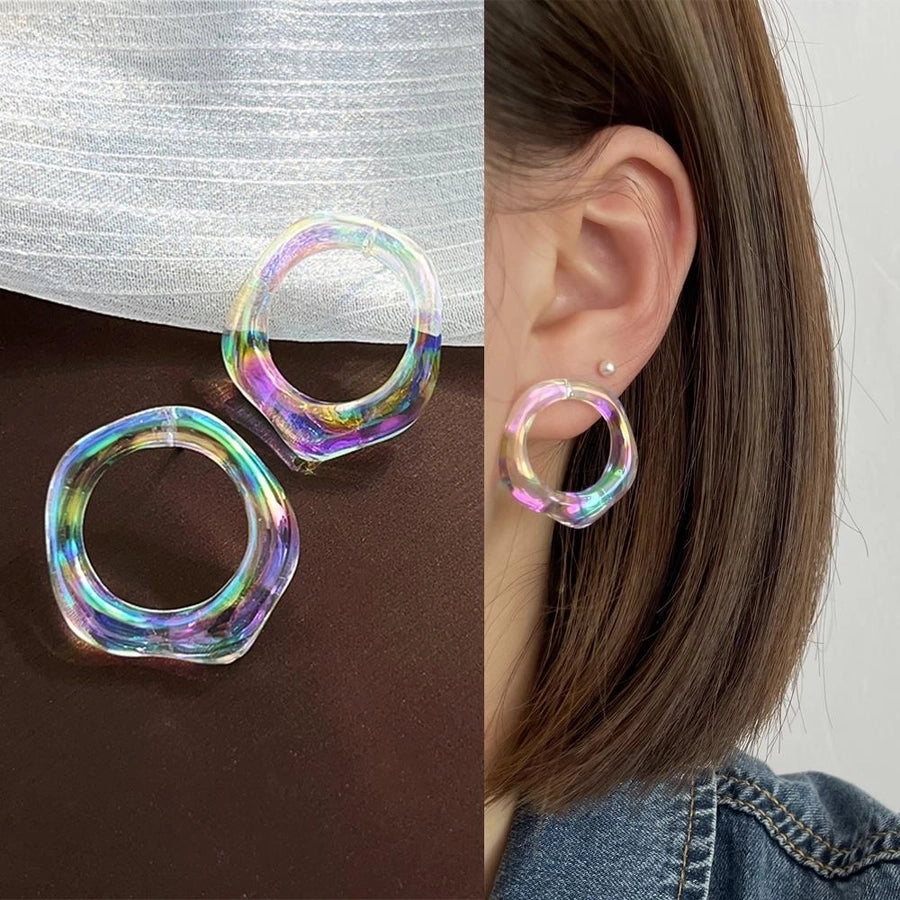 Acrylic Stud Earrings