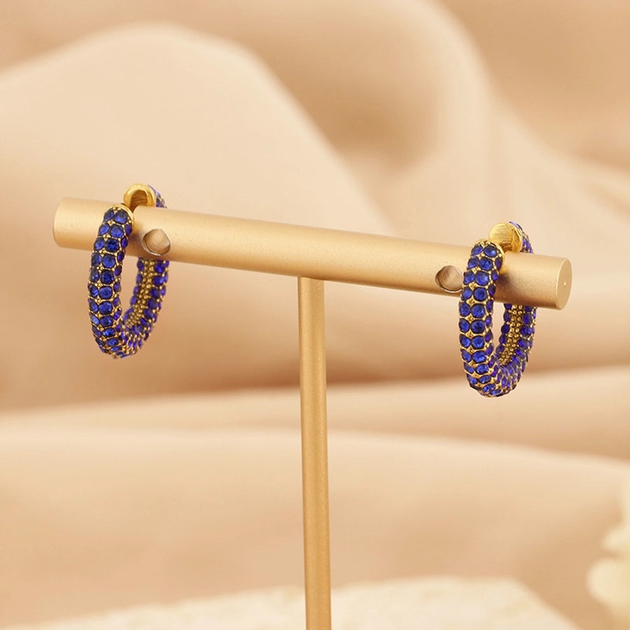 Color stone Ear Cuffs