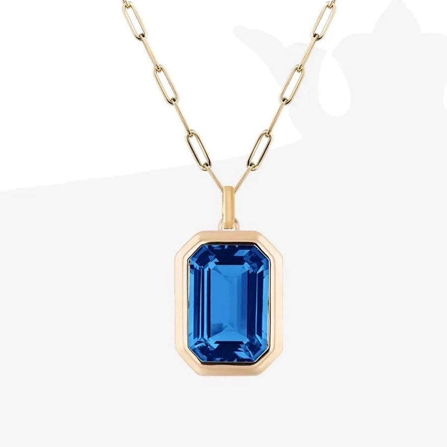 Square Pendent Necklace