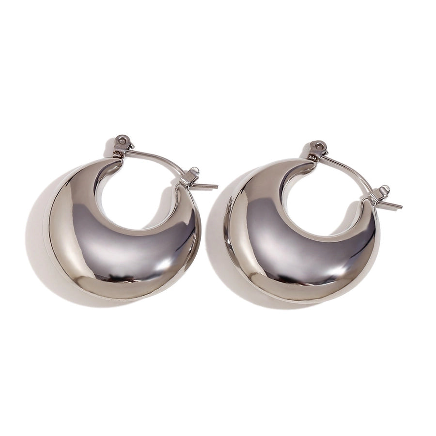 Little Ms. Chunky Hoop Earrings