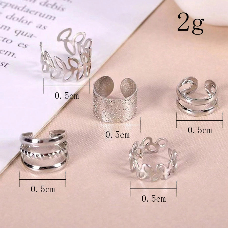 Alloy ear cuffs