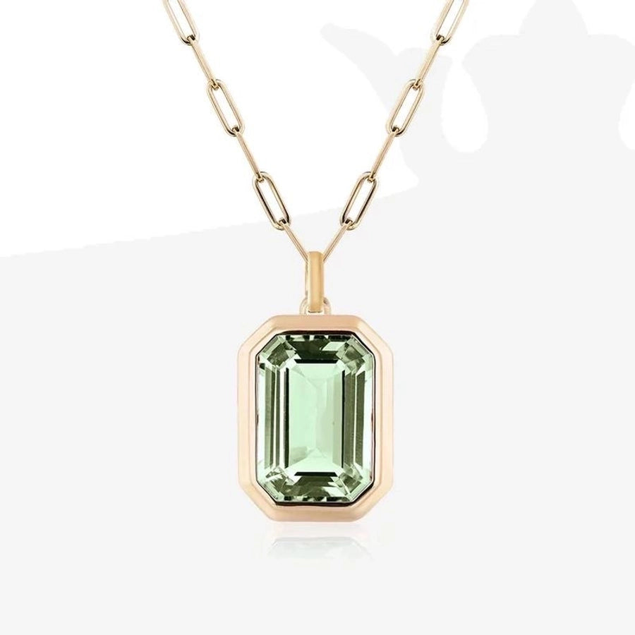 Square Pendent Necklace